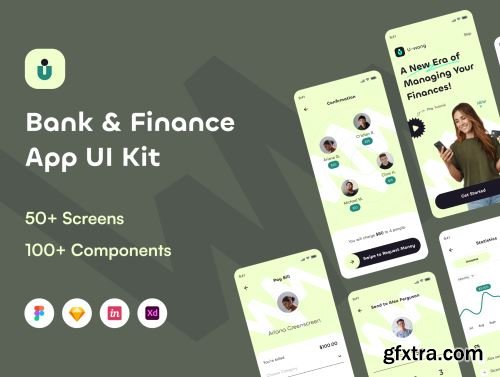 Uwang - Bank & Finance Apps UI KIT Ui8.net