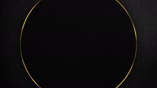 Videohive - Black Luxury Background with Golden Ribbon Elements and Glitter Light Effect Decoration Abstract - 47608254 - 47608254