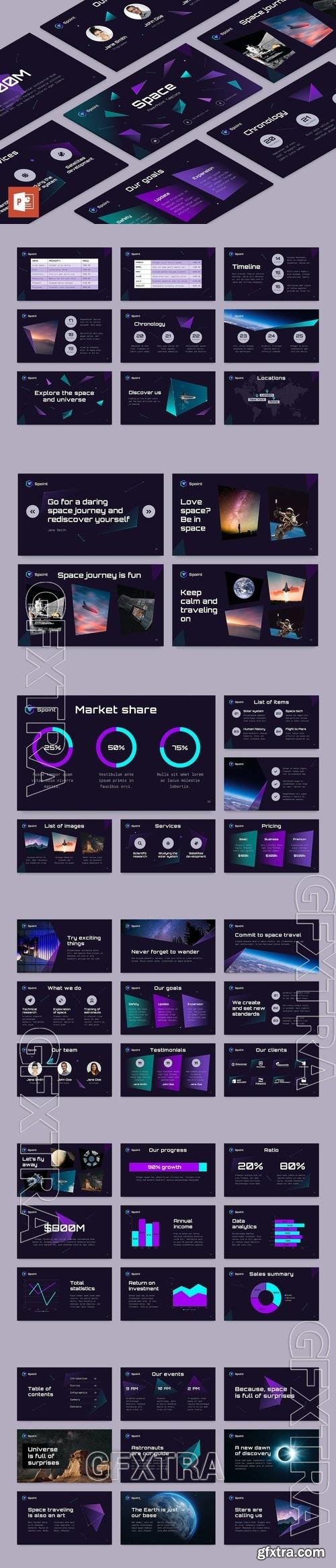 Space PowerPoint Template RXFQHG6