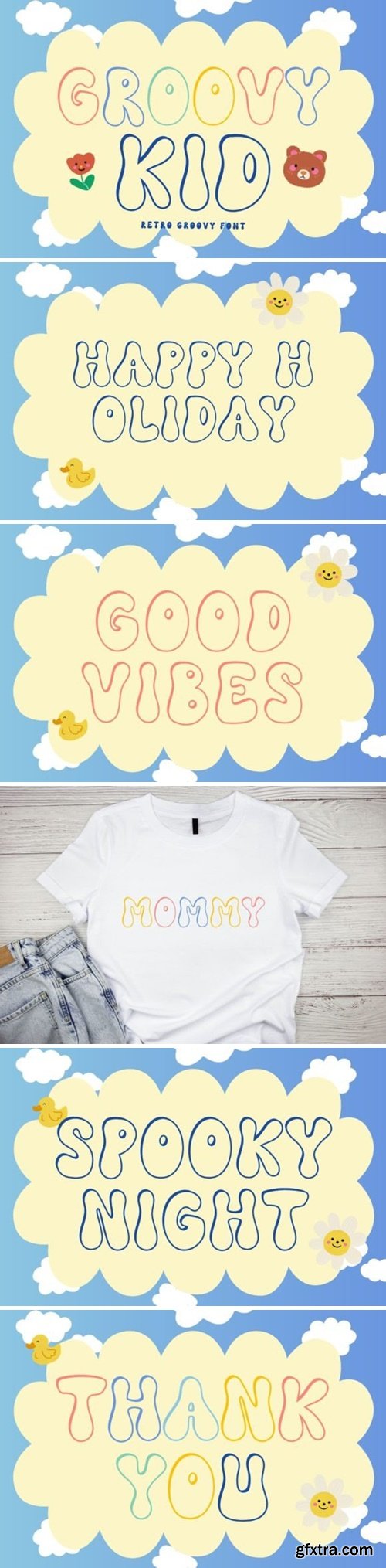 Groovy Kid Font