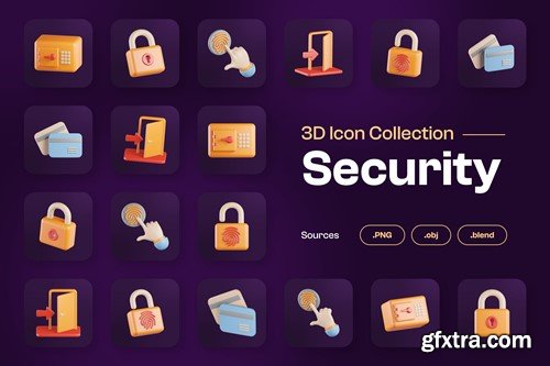 Security 3D Icon K4L8XSJ