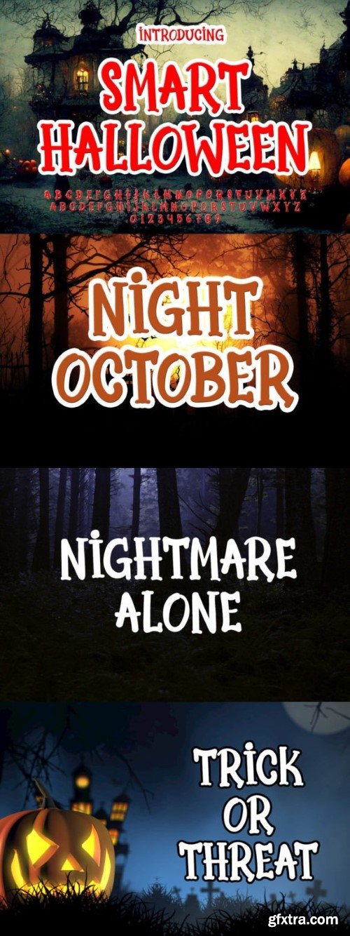 Smart Halloween Font