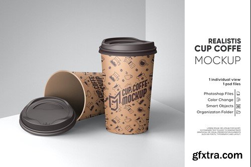 Coffe Cup Mockup M3QQD5U