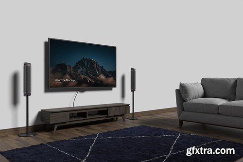 Smart TV Mockup DJTX6BS