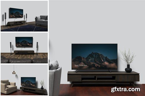 Smart TV Mockup DJTX6BS