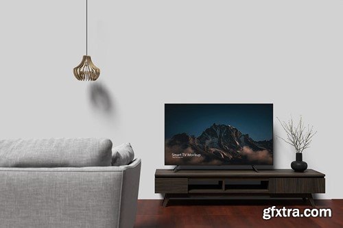 Smart TV Mockup DJTX6BS