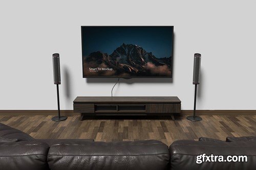 Smart TV Mockup DJTX6BS