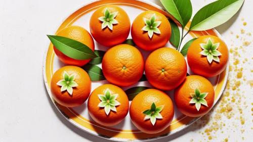 Videohive - Juicy citrus fruits created with the help of artificial intelligence. 007 - 47610228 - 47610228