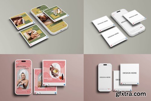 Mobile Screen Mockup for Advertising 8XA8VHK