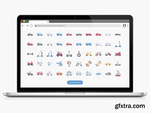 Transportation Vehicles Icons Ui8.net