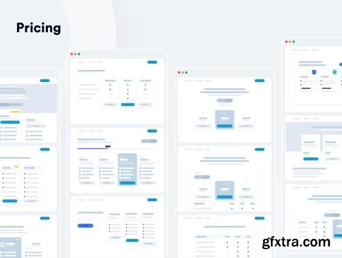 UXFlow Web Kit Design Ui8.net