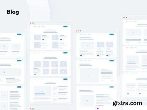 UXFlow Web Kit Design Ui8.net