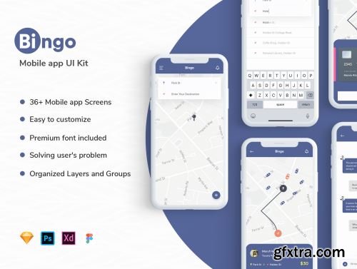 Bingo App UI Kit Ui8.net