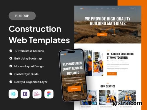 BUILDUP - Construction Web Templates Ui8.net