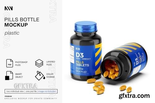 Pills Bottle Mockup NMGPZKC