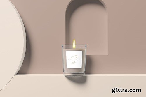 Minimalist Candle Jar Mockup YT2EQZE