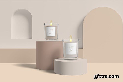 Minimalist Candle Jar Mockup YT2EQZE