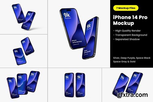 iPhone 14 Pro Mockup 6.0 CEXU3W3