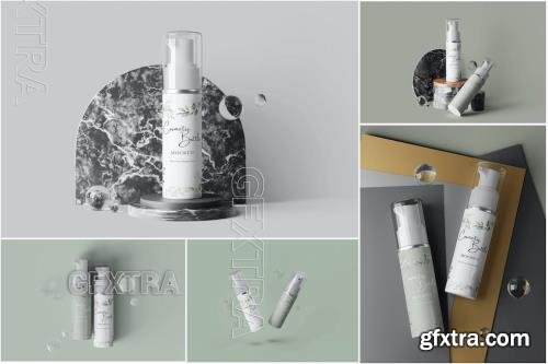 Cosmetic Bottle Mockup 7ZWUBLM