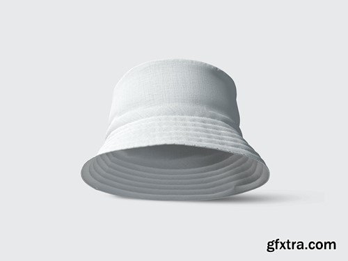 Cotton Bucket Hat Psd Mockups Set 2JQL38K