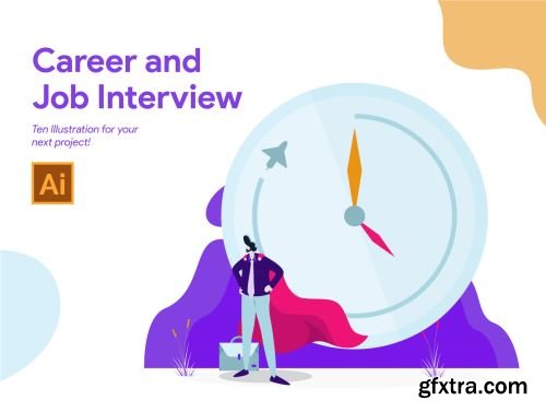 Career and Job Interview Illustration Ui8.net