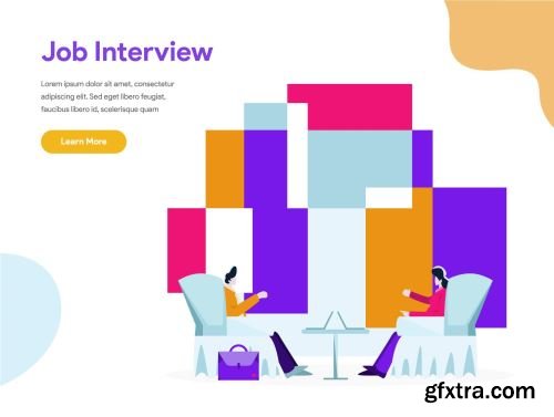 Career and Job Interview Illustration Ui8.net