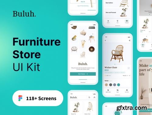 Buluh - Furniture Shop Mobile App UI Kit Ui8.net