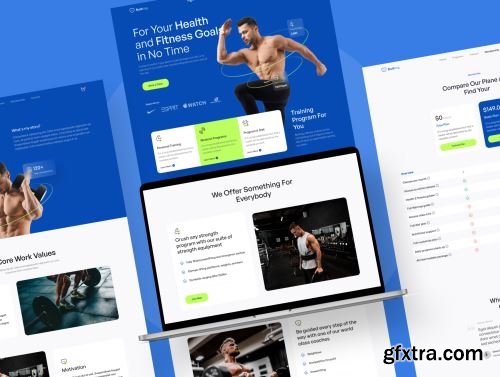 Bulking - Workout Web Templates Ui8.net