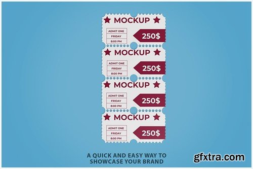 Ticket Mockup 36SZTXK