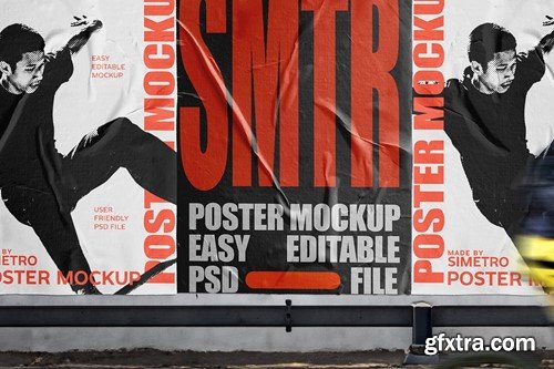 Street Poster Mockup - EGLS 6J6SXMK