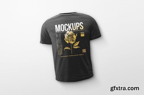 Basic Male T-Shirt Mockup RN62X3W