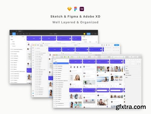 Susen - Social Network App UI Kit Ui8.net