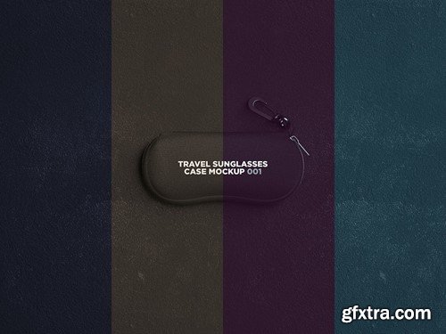 Travel Sunglasses Case Mockup 001 9VHKA6R