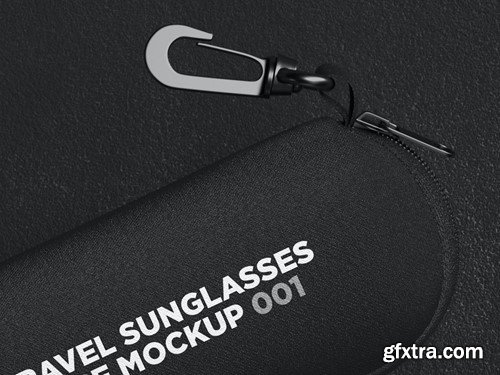 Travel Sunglasses Case Mockup 001 9VHKA6R