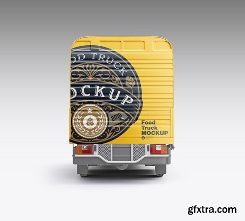 Pack Food Truck Mockup CTBM3RF