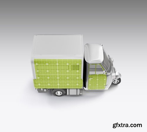 Pack Food Truck Mockup CTBM3RF