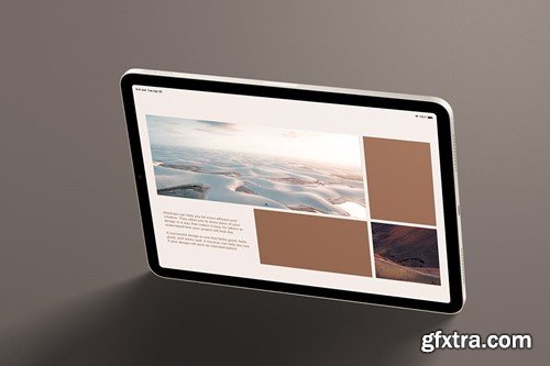 iPad Air Mockup 7FQ3648