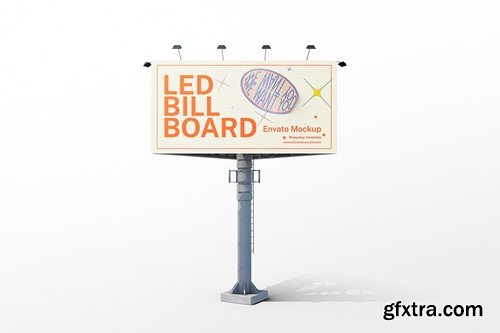 LED Billboard Mockup XDCWVQY