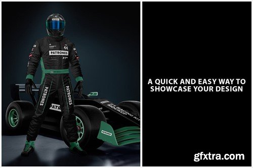 F1 Racing Kit Mockup M9Z7PHV