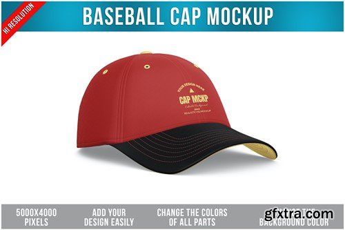Baseball Cap Mockup VLAB4P4