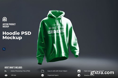 Hoodie PSD Mockup FDESJKA