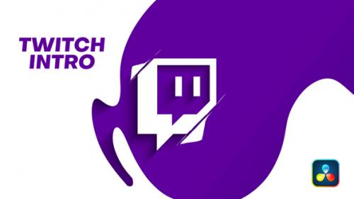 Videohive - Twitch Liquid Logo Intro - 47552892 - 47552892