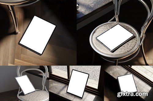 Realistic iPad Mockup 6M9E59V