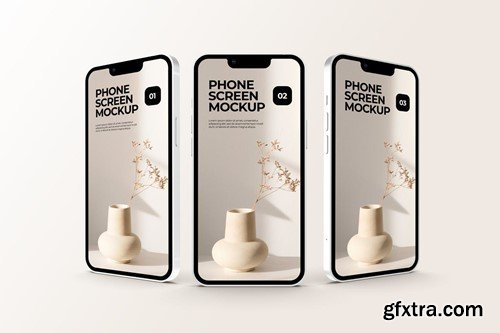 Phone Screen Mockup Vol 02 Q654EK4