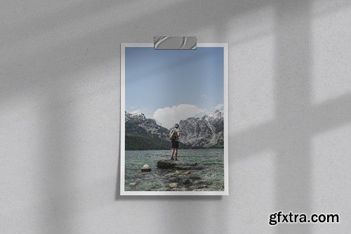 A4 Photo Paper Mockup 2UQMTCN