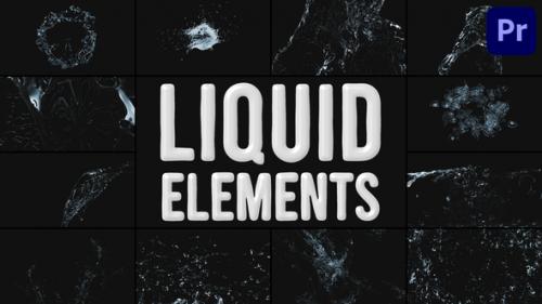 Videohive - Liquid Elements for Premiere Pro - 47602689 - 47602689