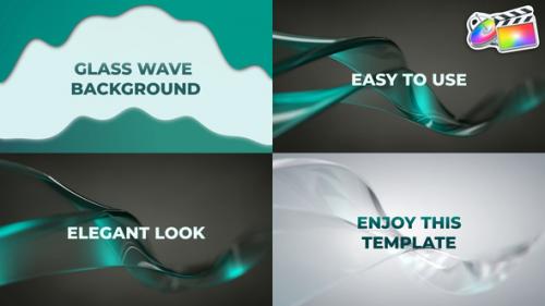 Videohive - Glass Wave Backgrounds for FCPX - 47626335 - 47626335