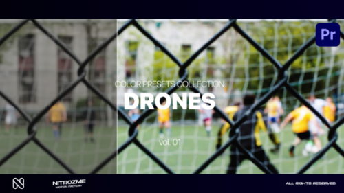 Videohive - Drones LUT Collection Vol. 01 for Premiere Pro - 47632763 - 47632763