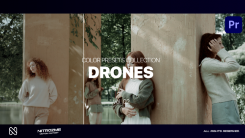 Videohive - Drones LUT Collection Vol. 02 for Premiere Pro - 47632767 - 47632767