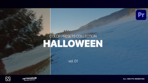 Videohive - Halloween LUT Collection Vol. 01 for Premiere Pro - 47632792 - 47632792